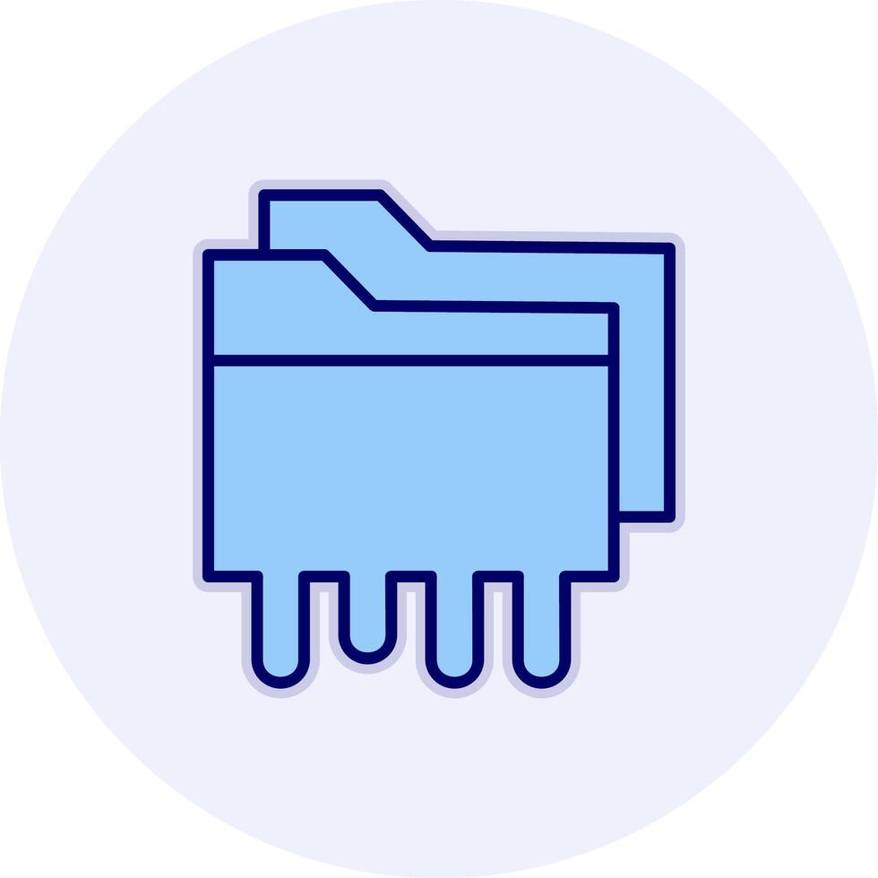 Data Leak Vector Icon