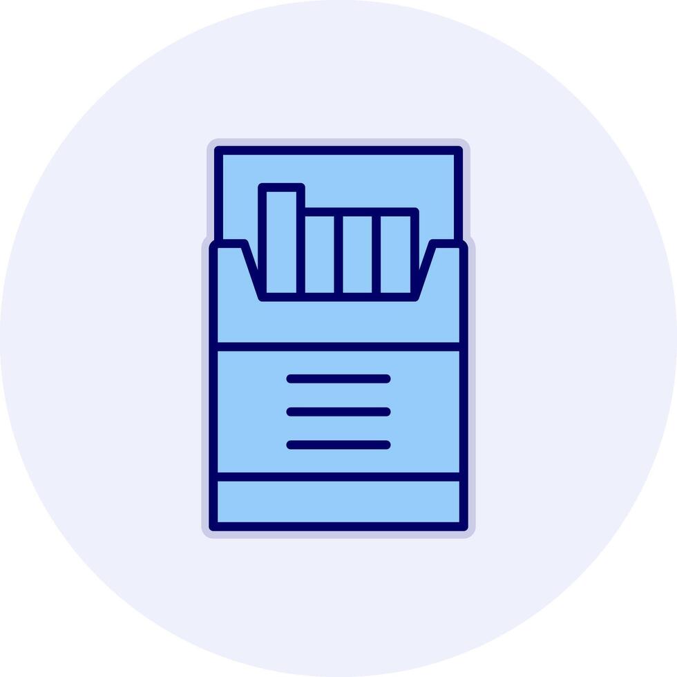 Cigarette Box Vector Icon