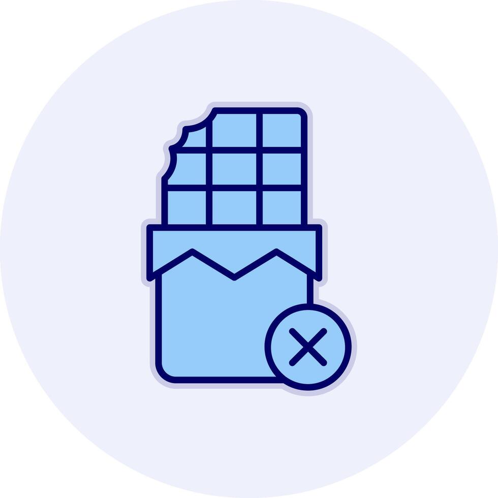 No Chocolate Vector Icon