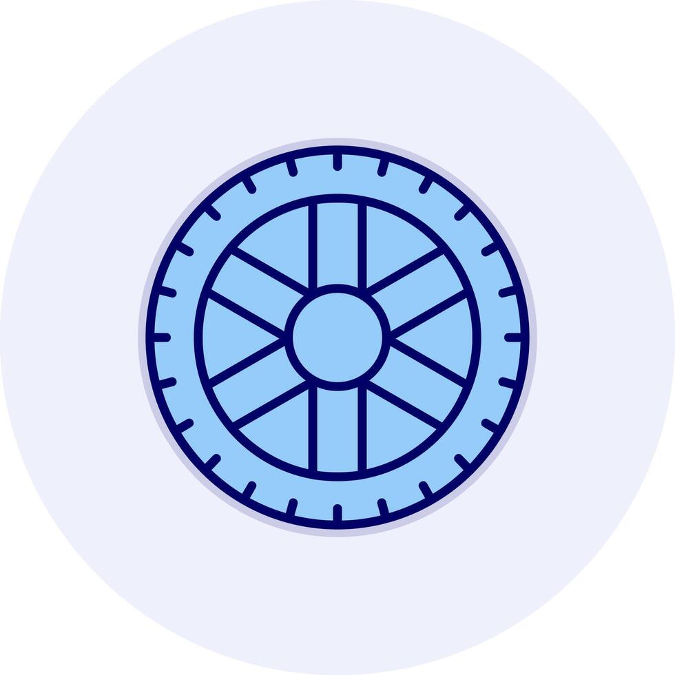 Tire Vector Icon