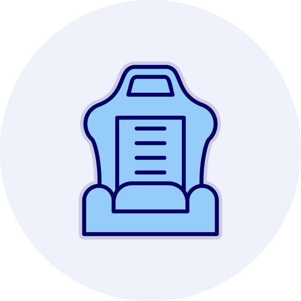 Car Seat Vector Icon