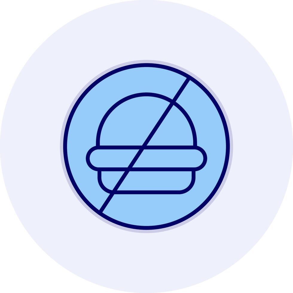 No Food Vector Icon