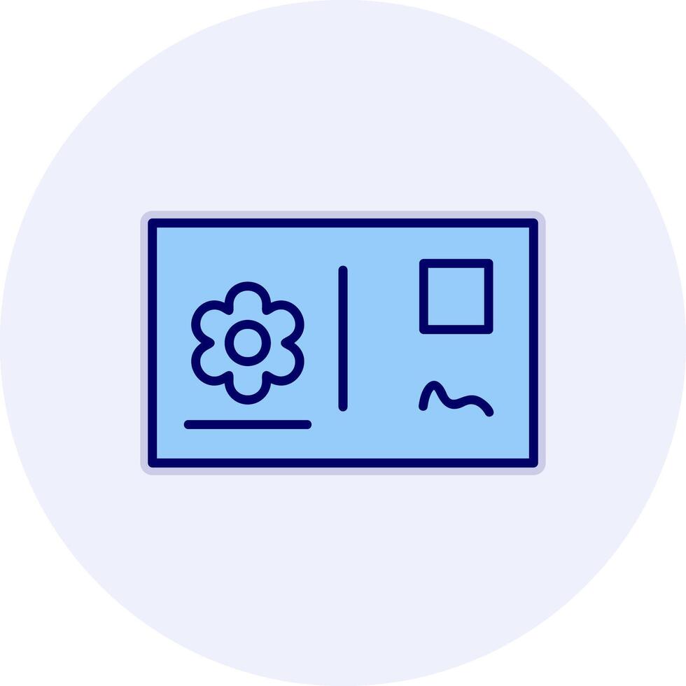 Postcard Vector Icon