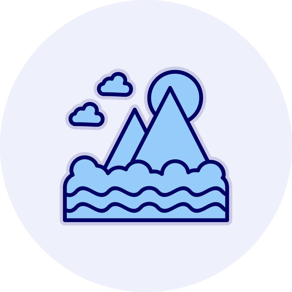 Mount Fuji Vector Icon