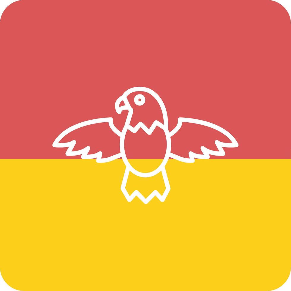 icono de vector de águila