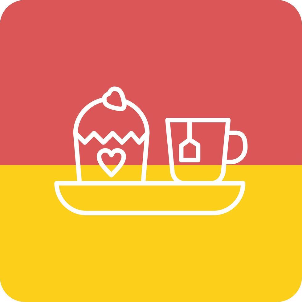 Afternoon Tea Vector Icon