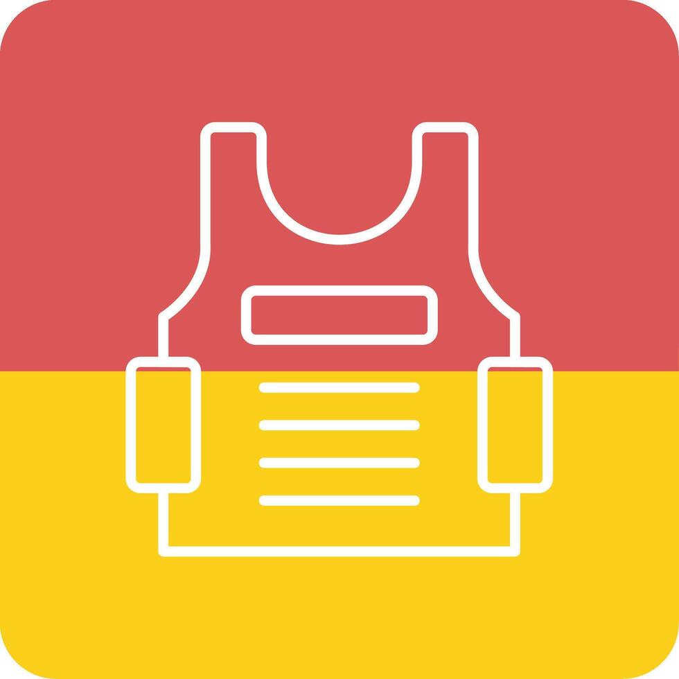 Bulletproof Vest Vector Icon