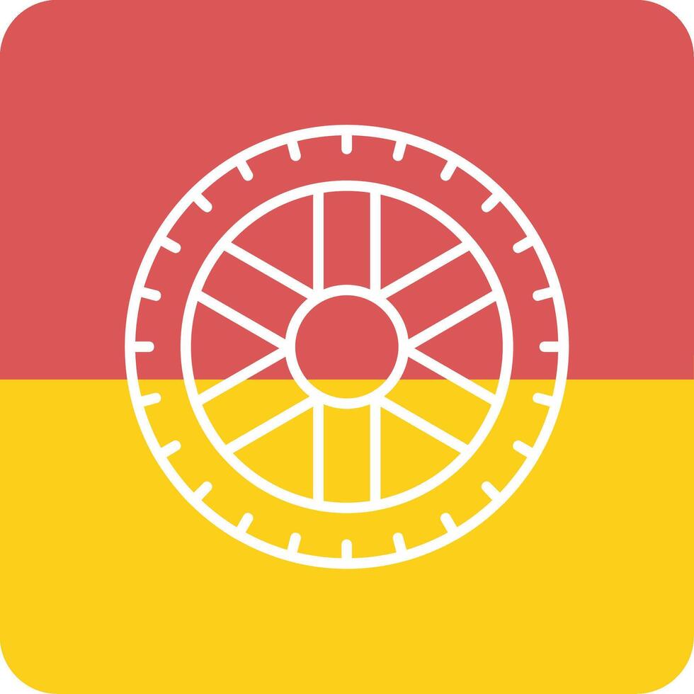 Tire Vector Icon