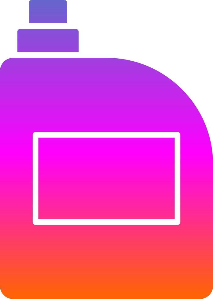 Bleach Glyph Gradient Icon vector