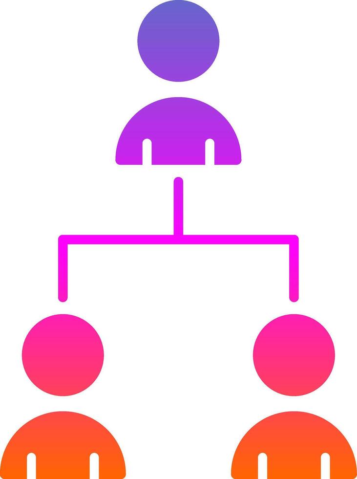 Hrm Glyph Gradient Icon vector