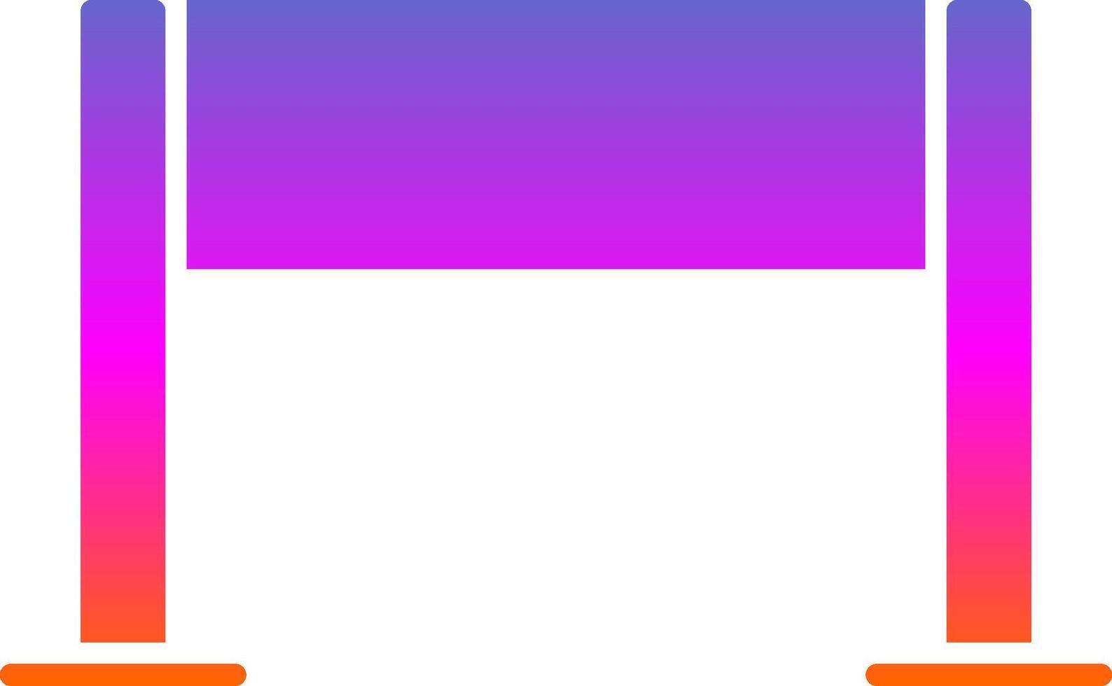 Gameplay Glyph Gradient Icon vector