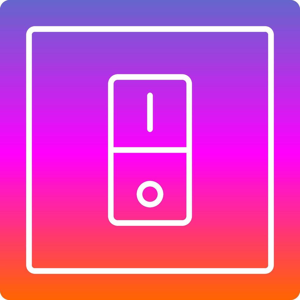 Switcher Glyph Gradient Icon vector