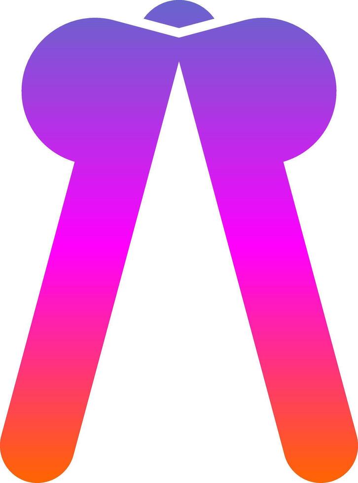 Squeezer Glyph Gradient Icon vector