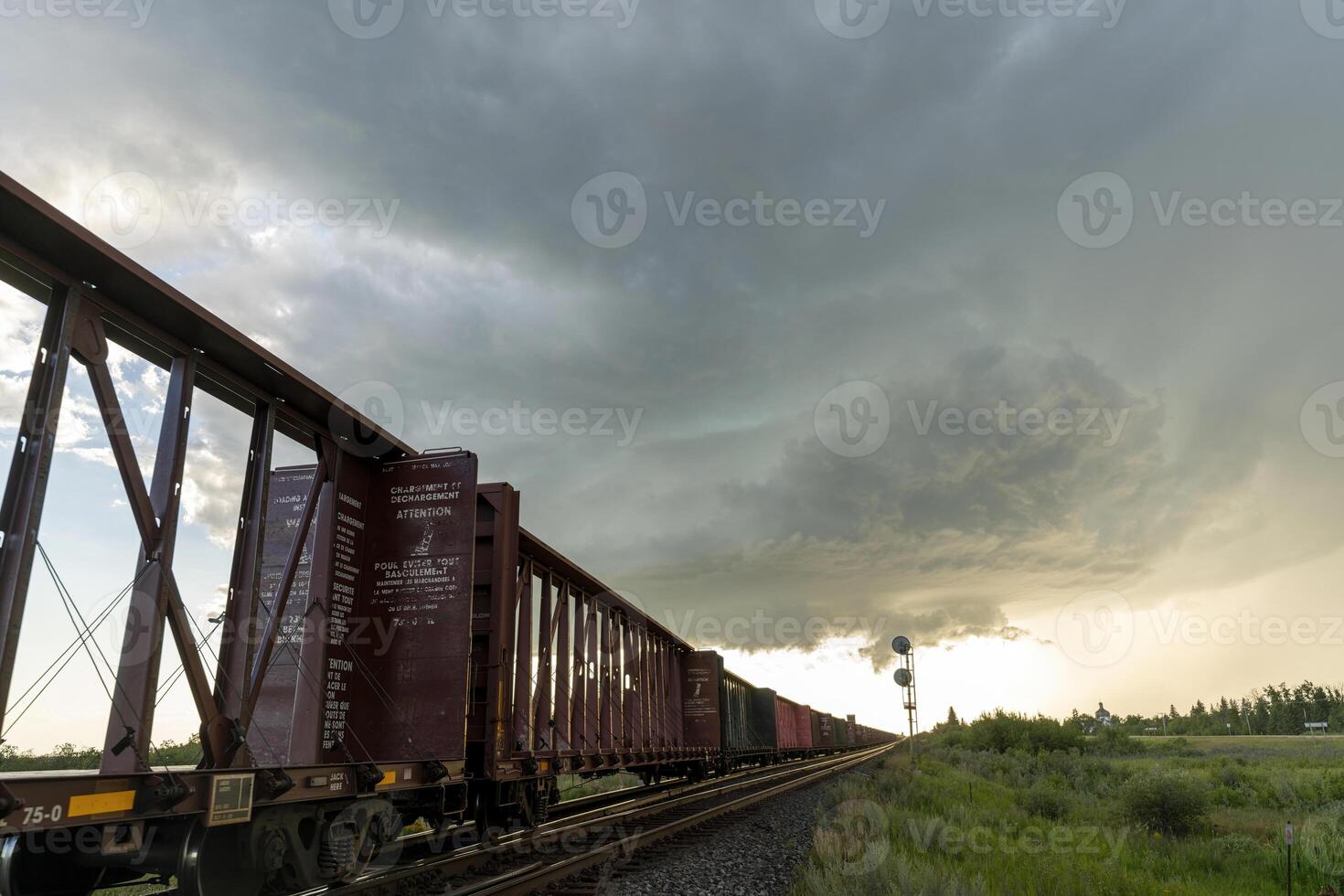 nubes de tormenta canadá foto