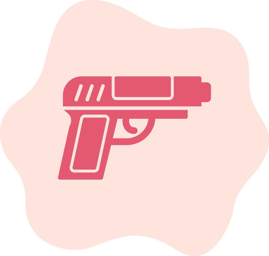 icono de vector de pistola