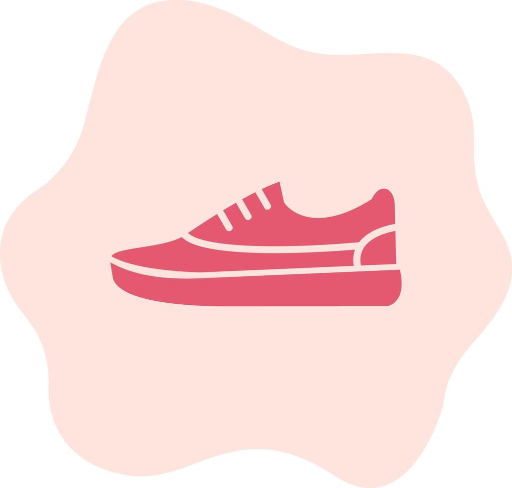 icono de vector de zapatillas