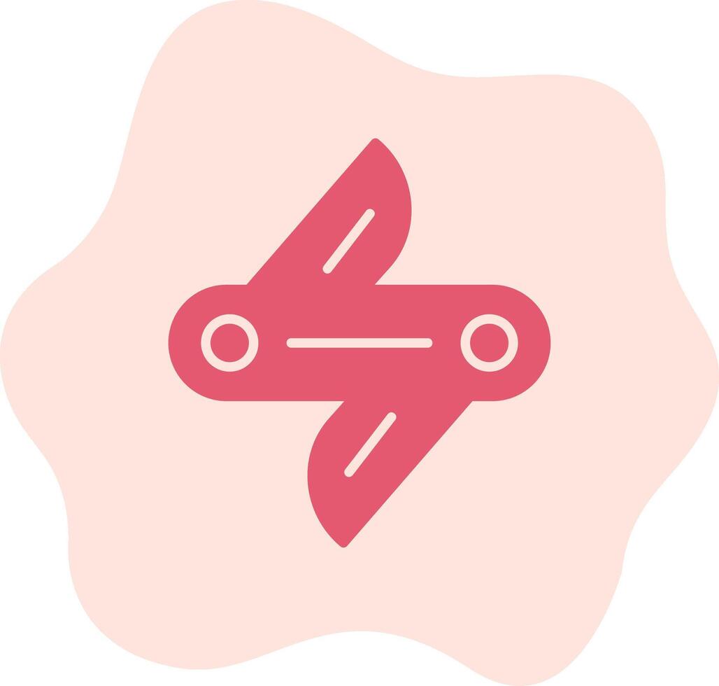 Swiss Knife Vector Icon