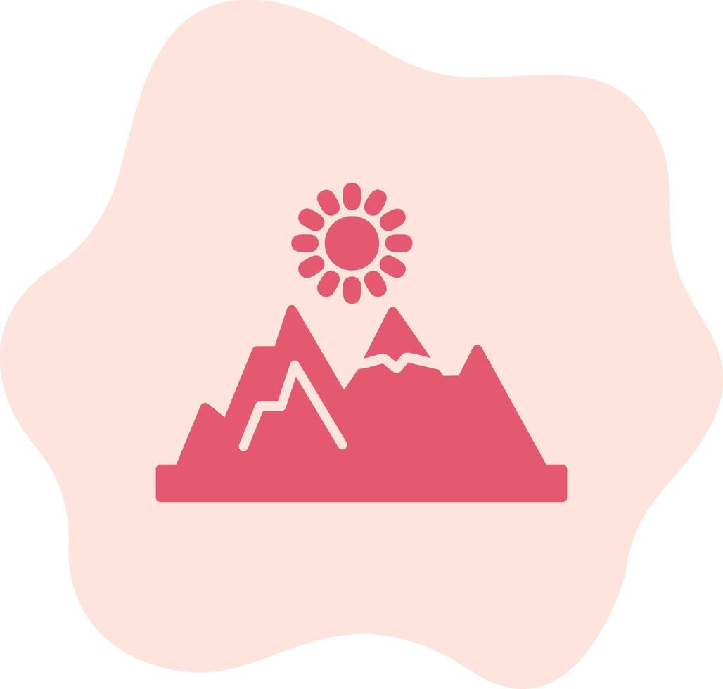 Mountain Vector Icon