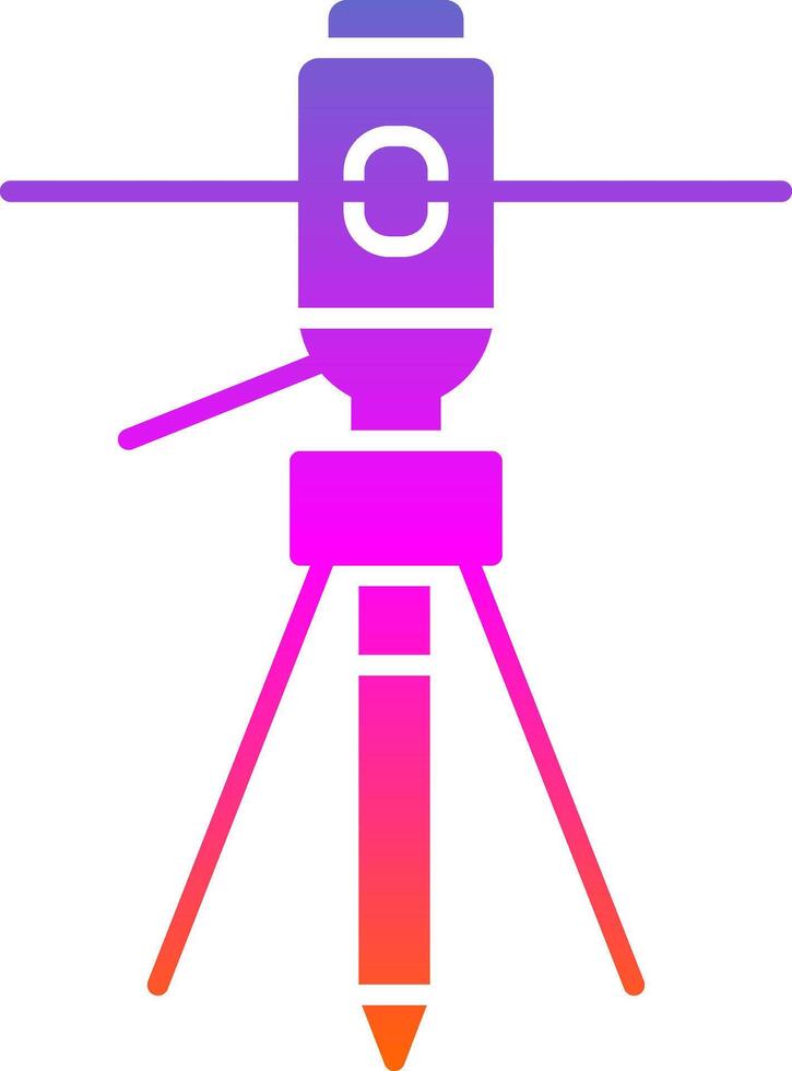 Lasers Glyph Gradient Icon vector