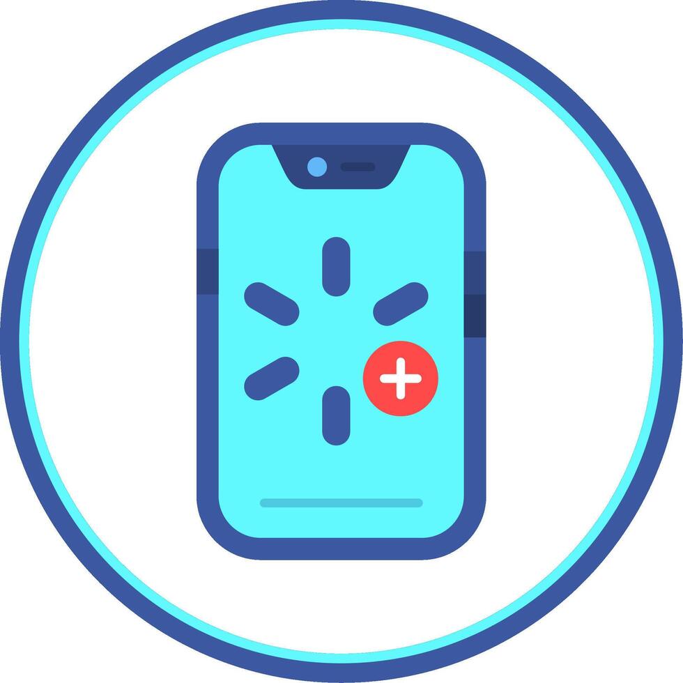 More Flat Circle Uni Icon vector