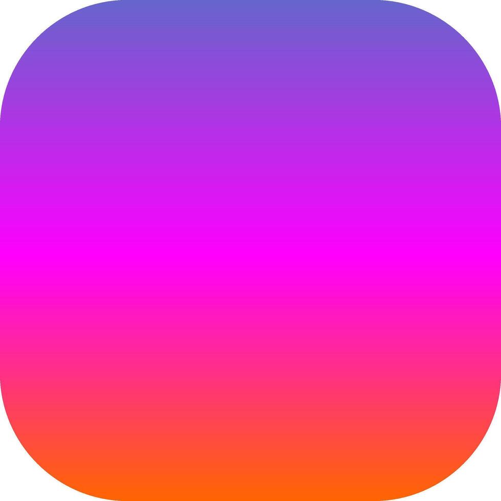 Round Corner Glyph Gradient Icon vector