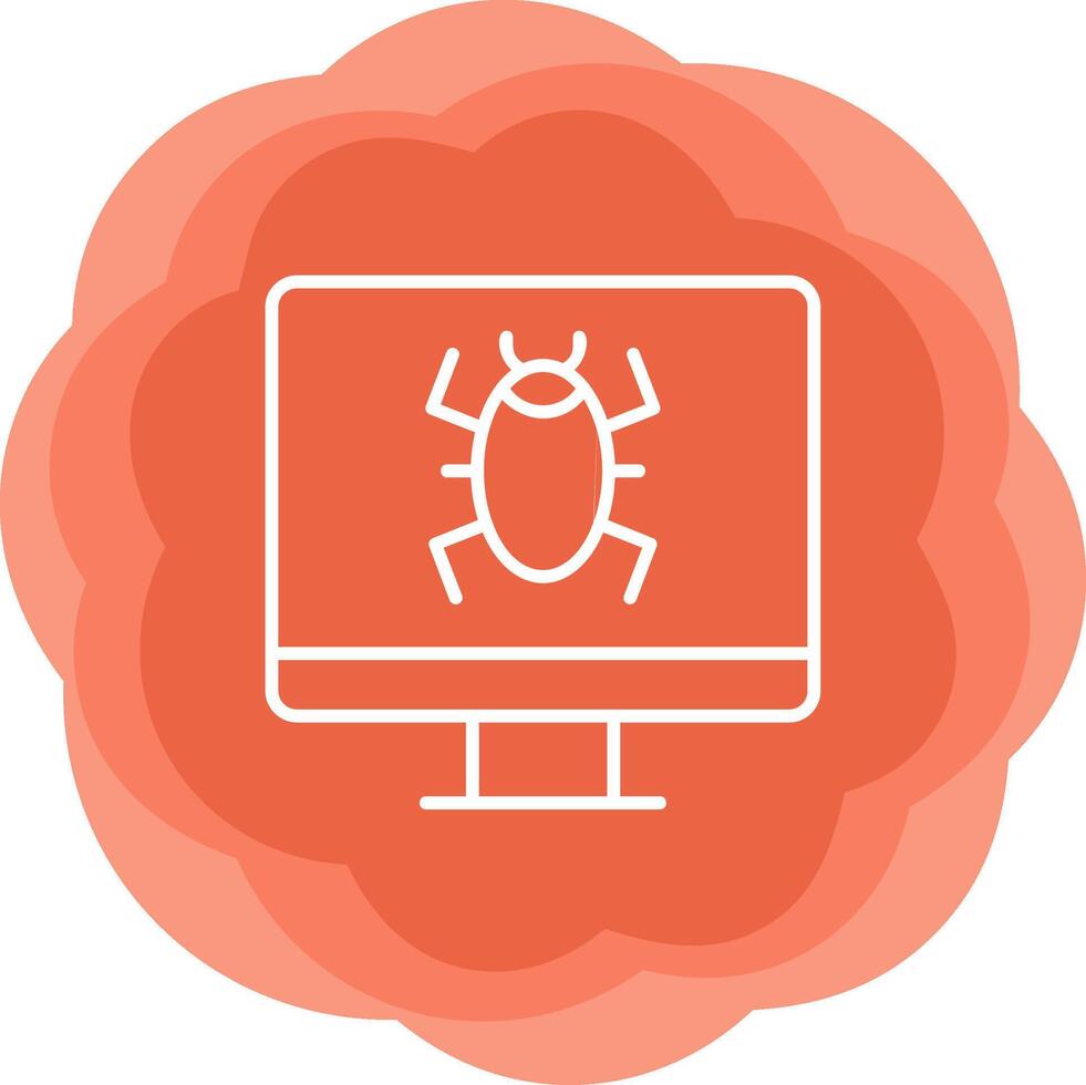 Computer Virus Vector Icon
