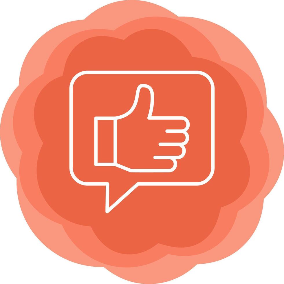 Thumbs Up Vector Icon