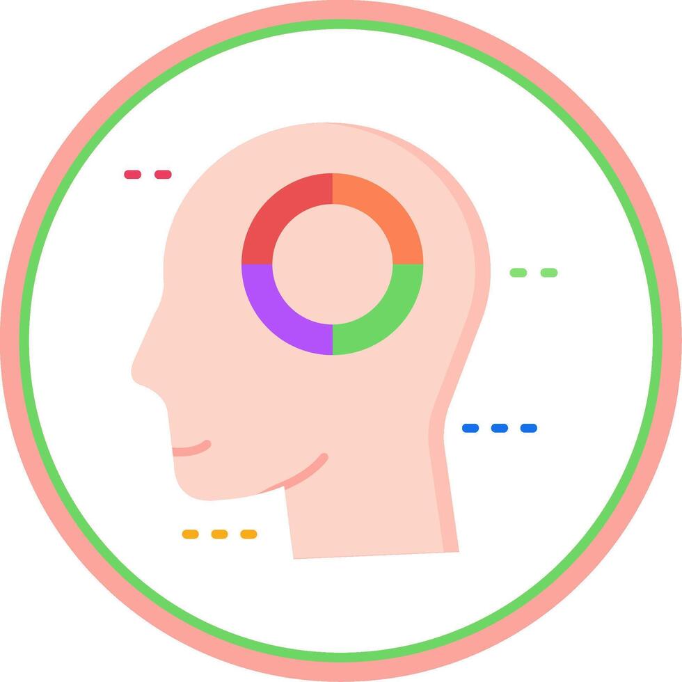 Sensitivity Flat Circle Uni Icon vector