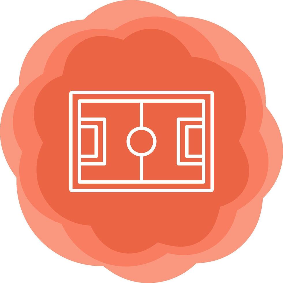 Football Ground Vector Icon