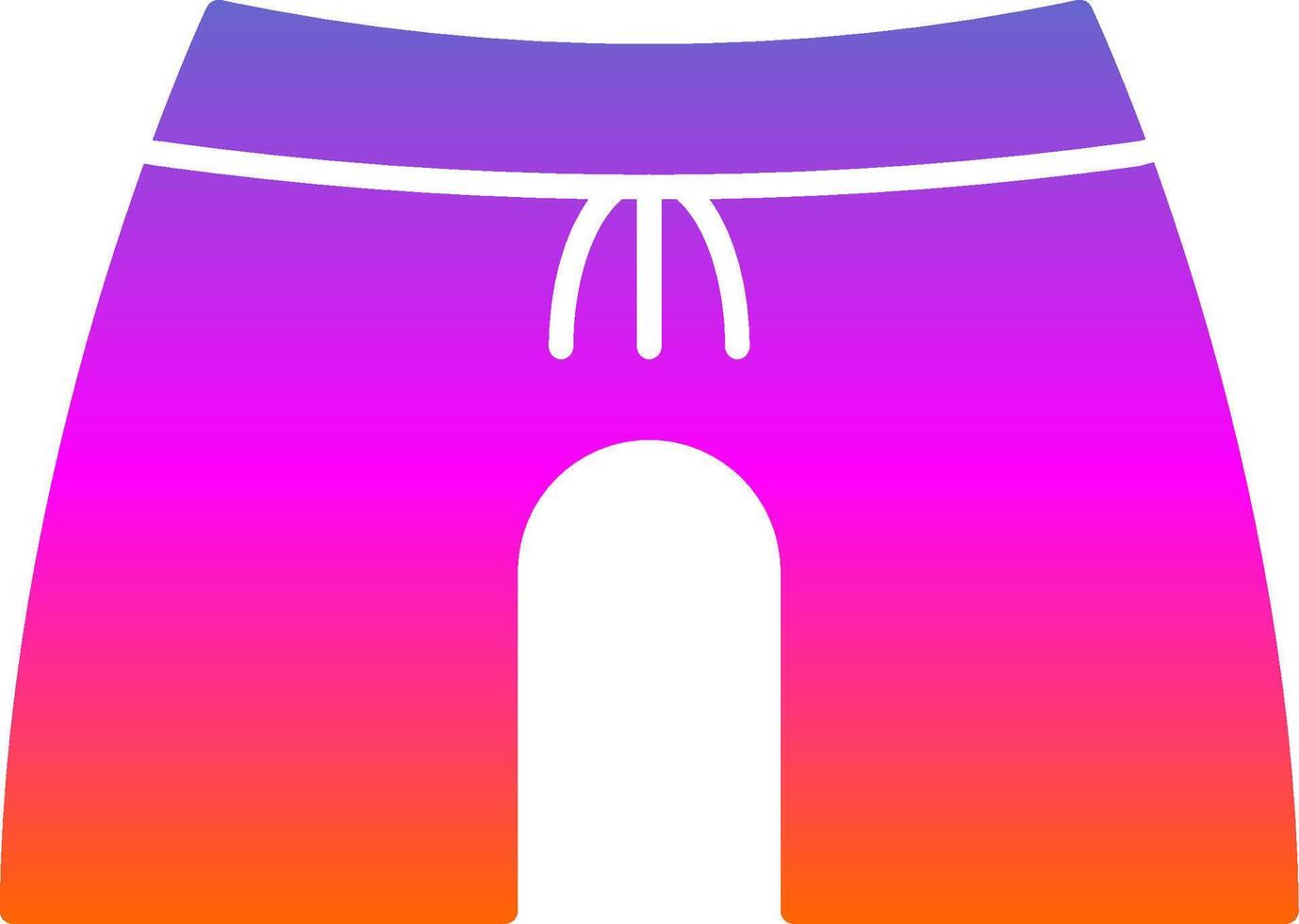 Boxer Glyph Gradient Icon vector
