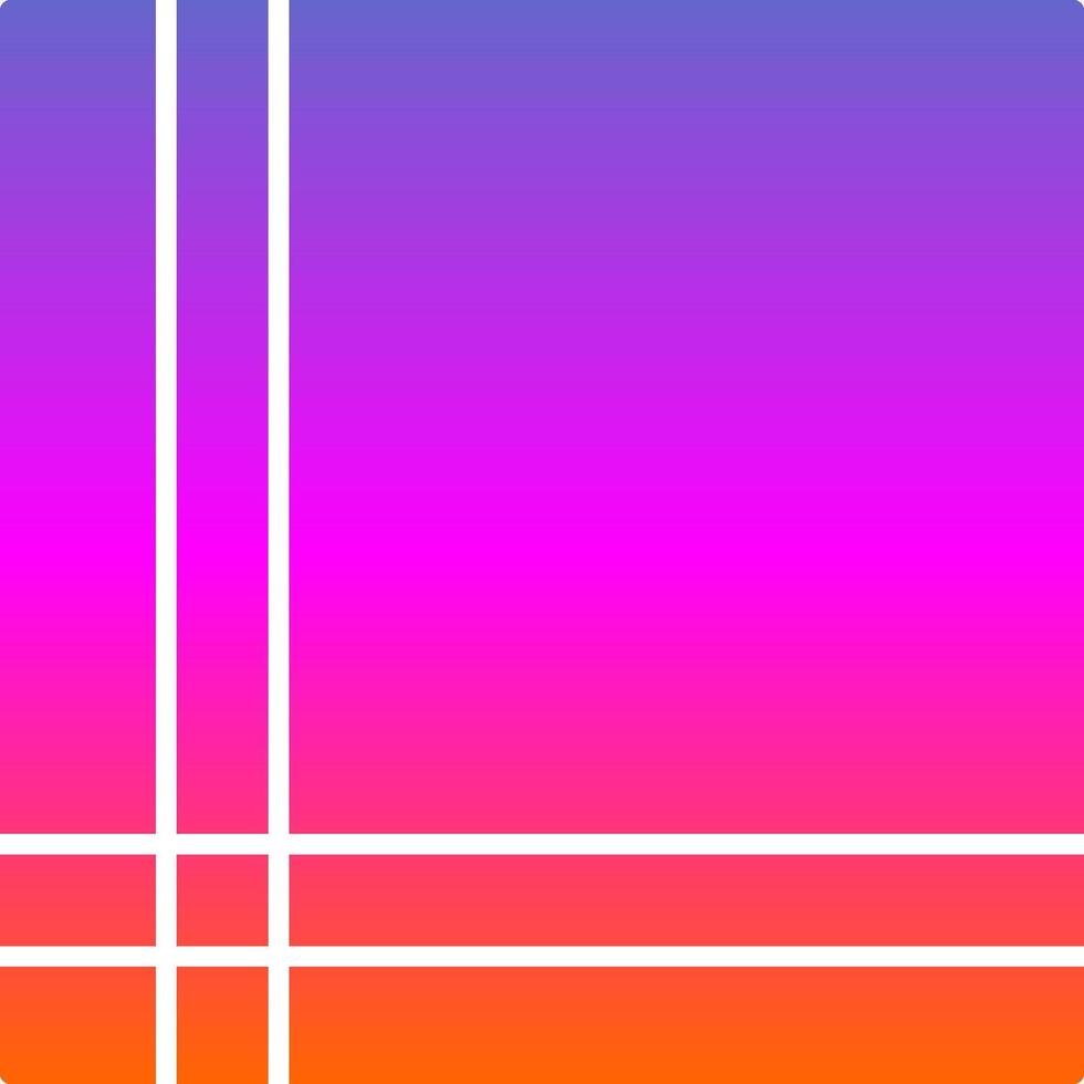 Handkerchief Glyph Gradient Icon vector