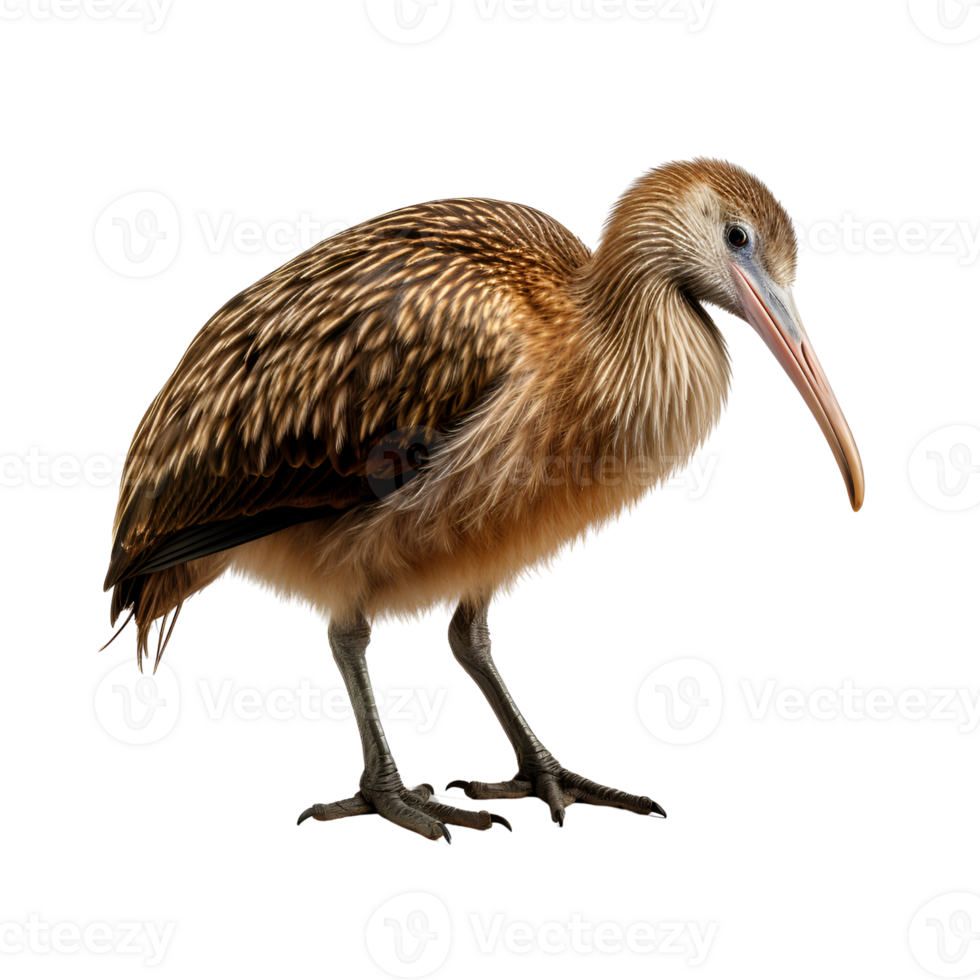 AI generated Kiwi Bird No Background png