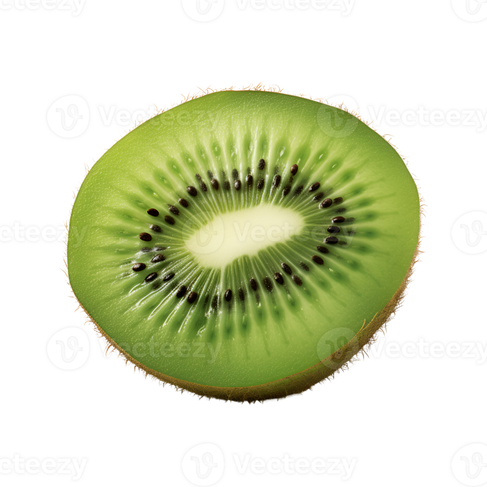 AI generated Cute Kiwi Fruit No Background png