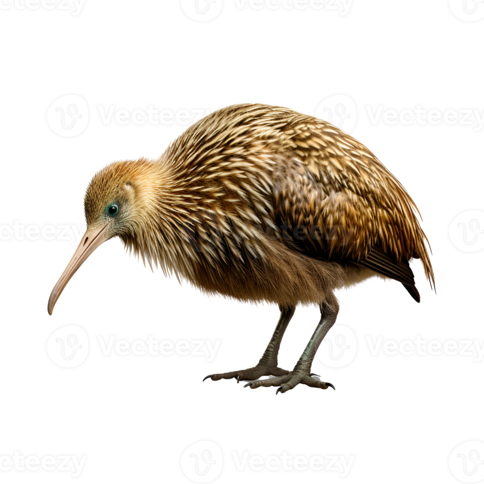 AI generated Kiwi Bird No Background png