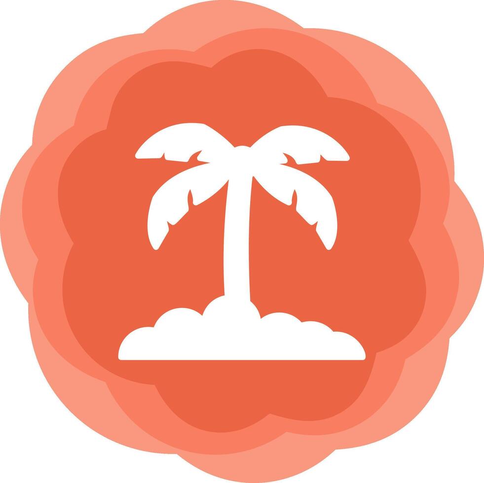 Palm Leaf Vector Icon