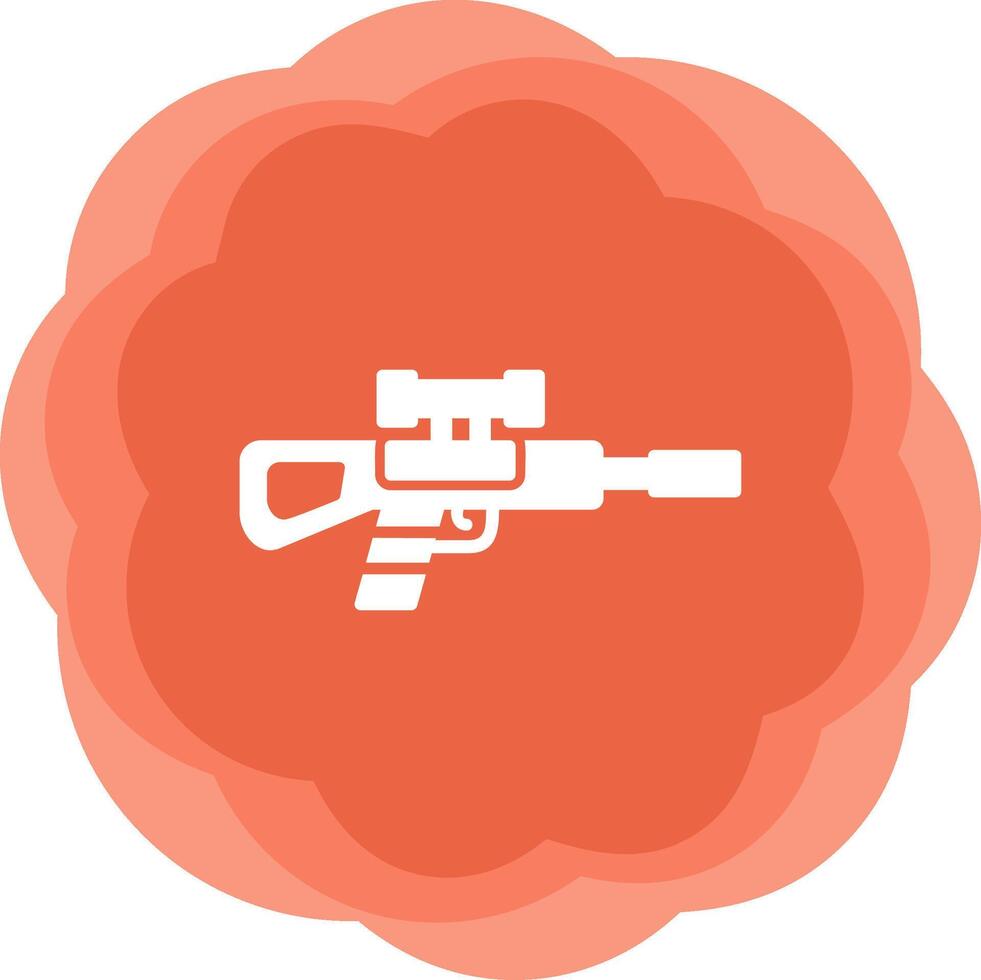 Sniper Rifle Vector Icon