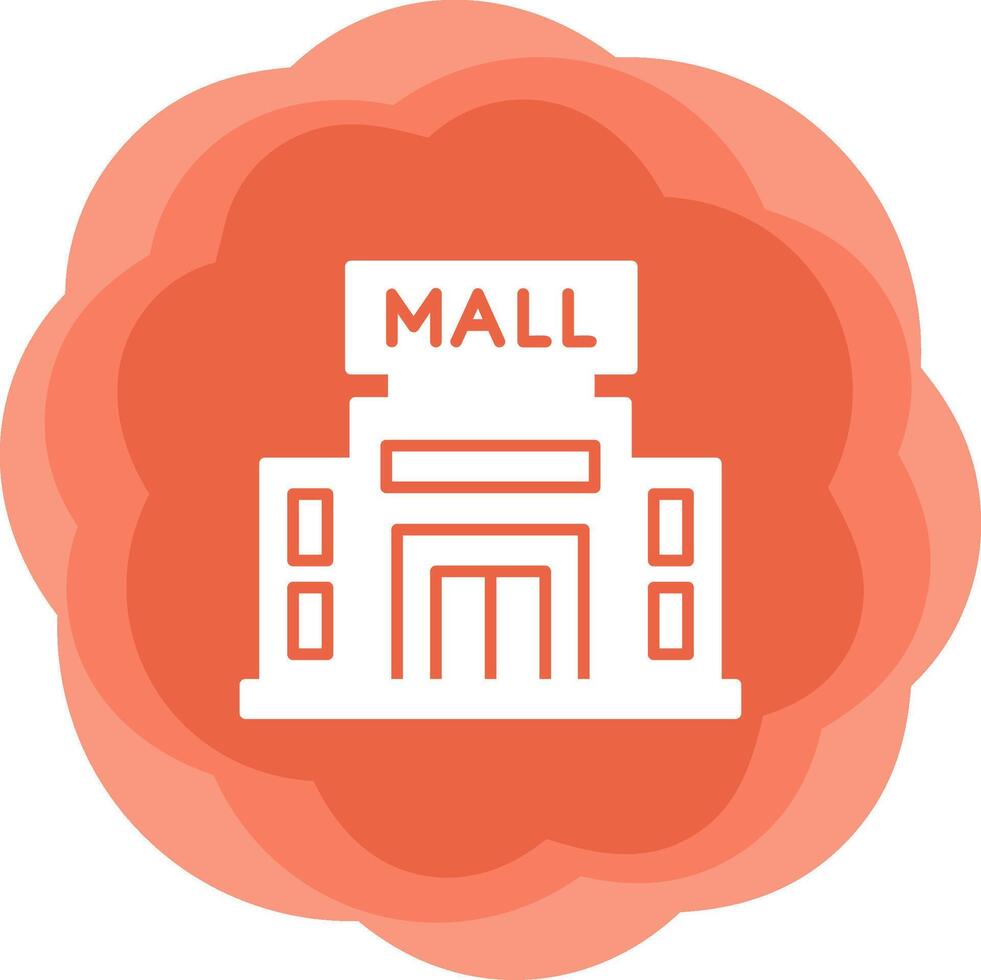 Shopping Mall Vector Icon