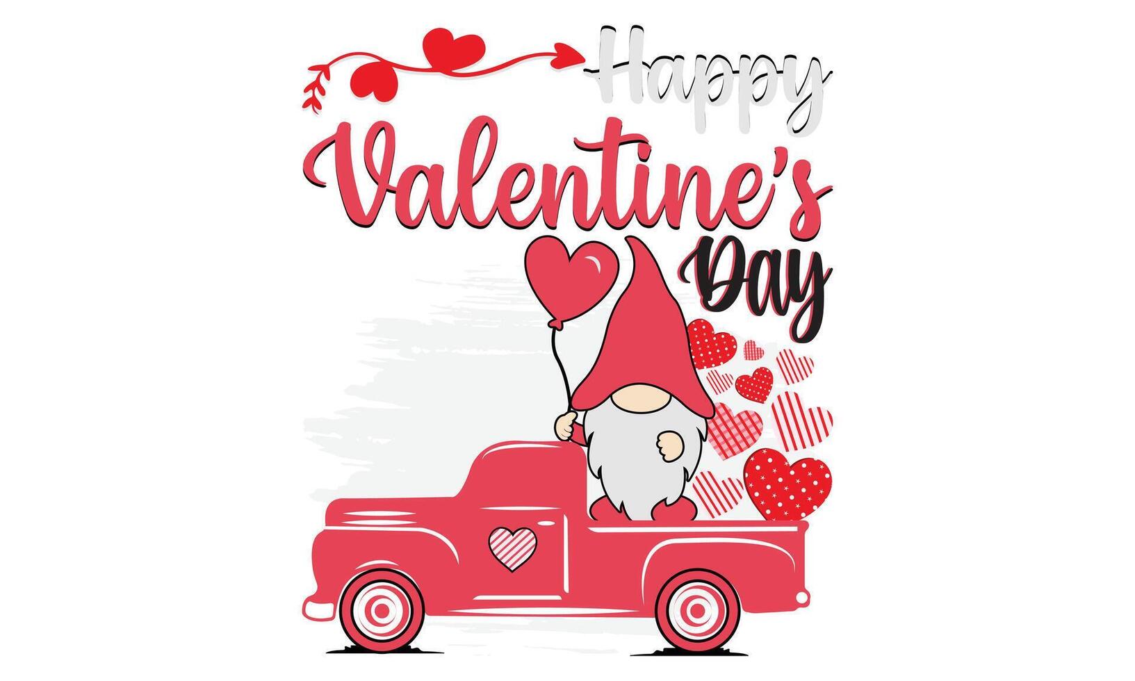 Happy Valentines Day Vector and illustration Design