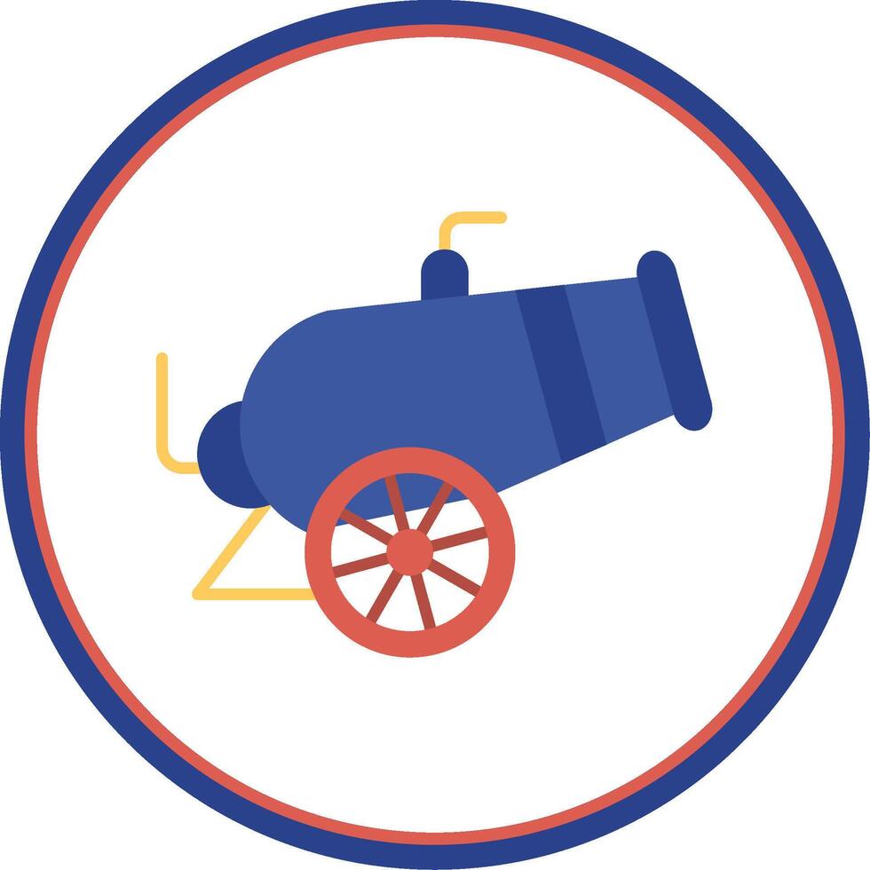 Canon Flat Circle Uni Icon vector