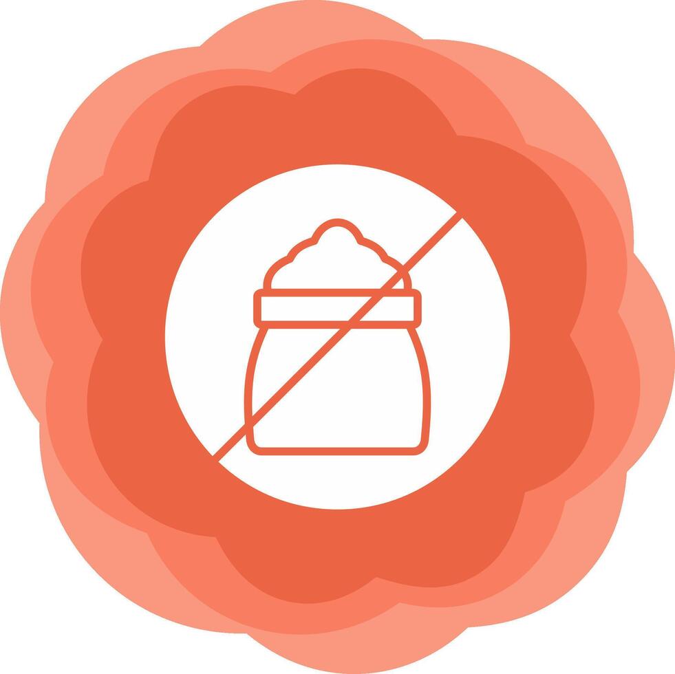 No Sugar Vector Icon