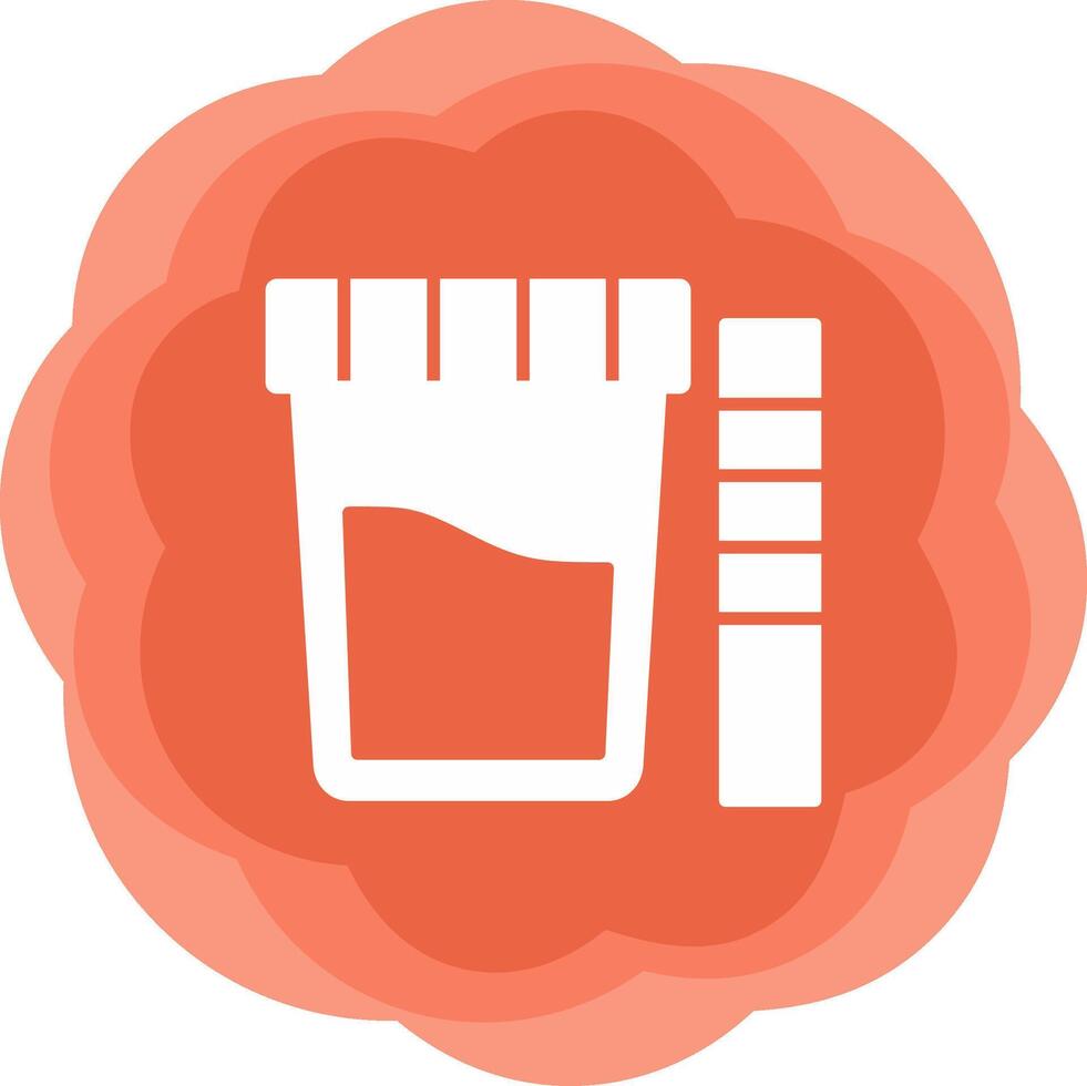 Urine Test Vector Icon