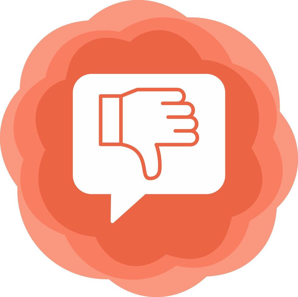Dislike Vector Icon