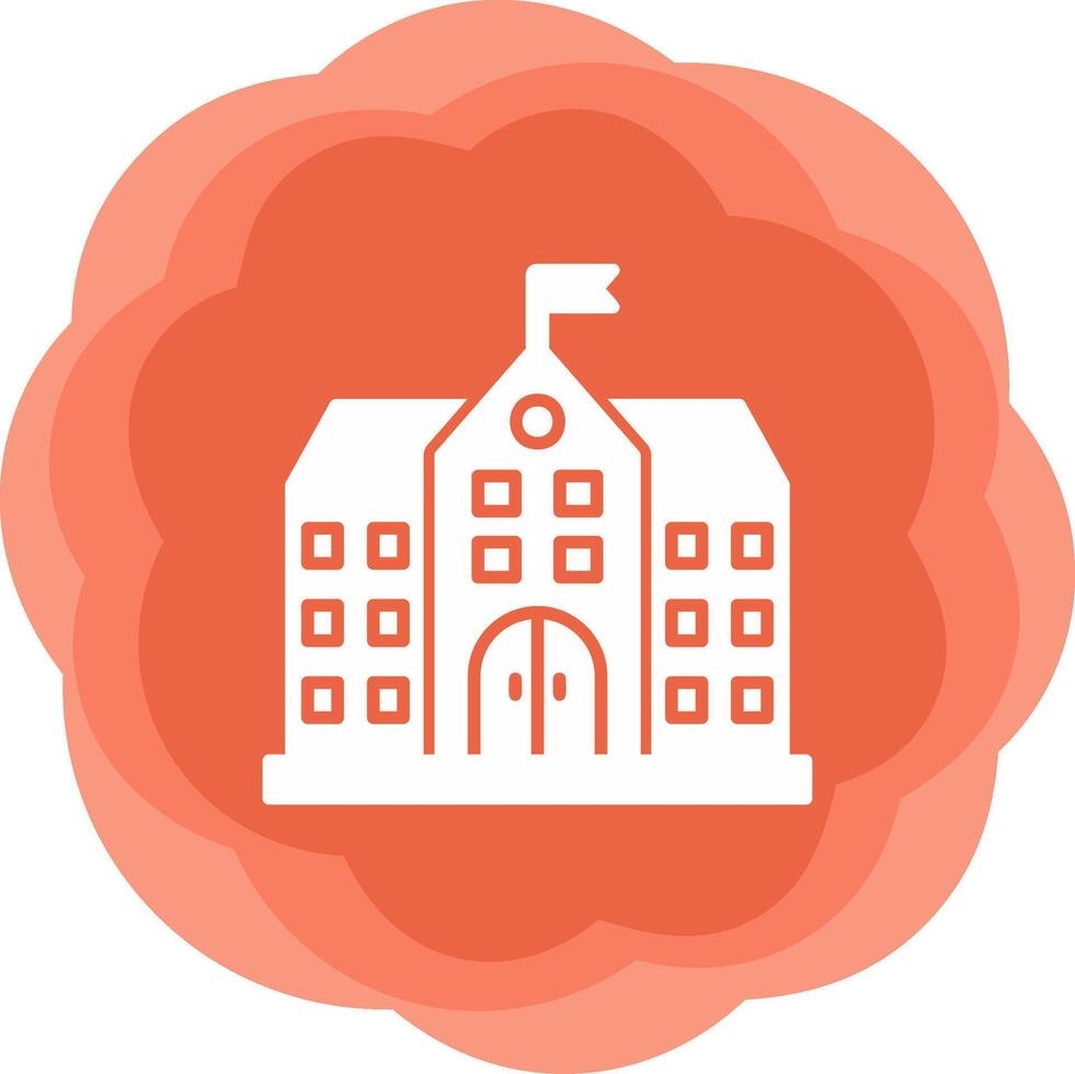 University Building Vector Icon