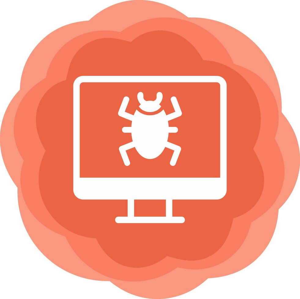 Computer Virus Vector Icon