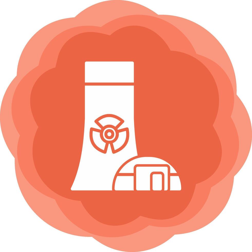 Nuclear Power Vector Icon