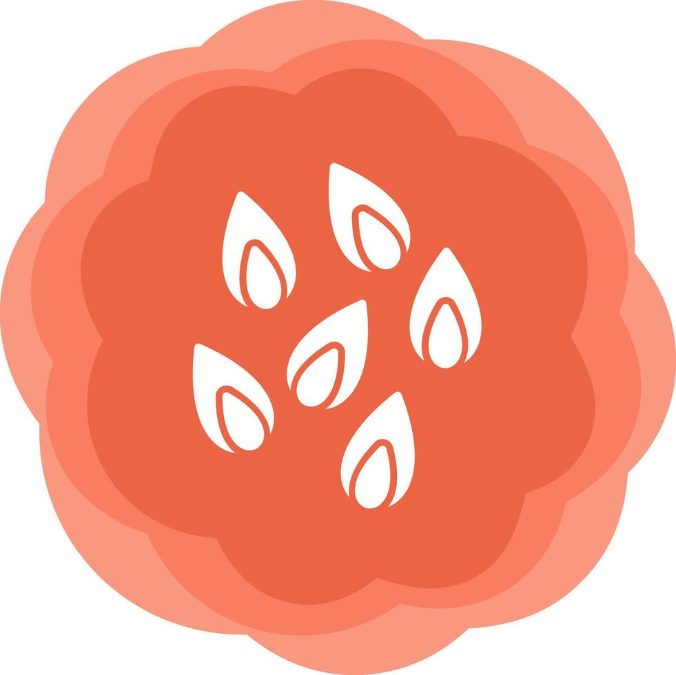 Flower Petals Vector Icon