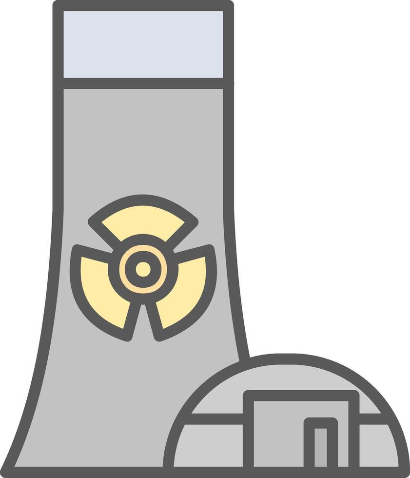 Nuclear Power Vector Icon