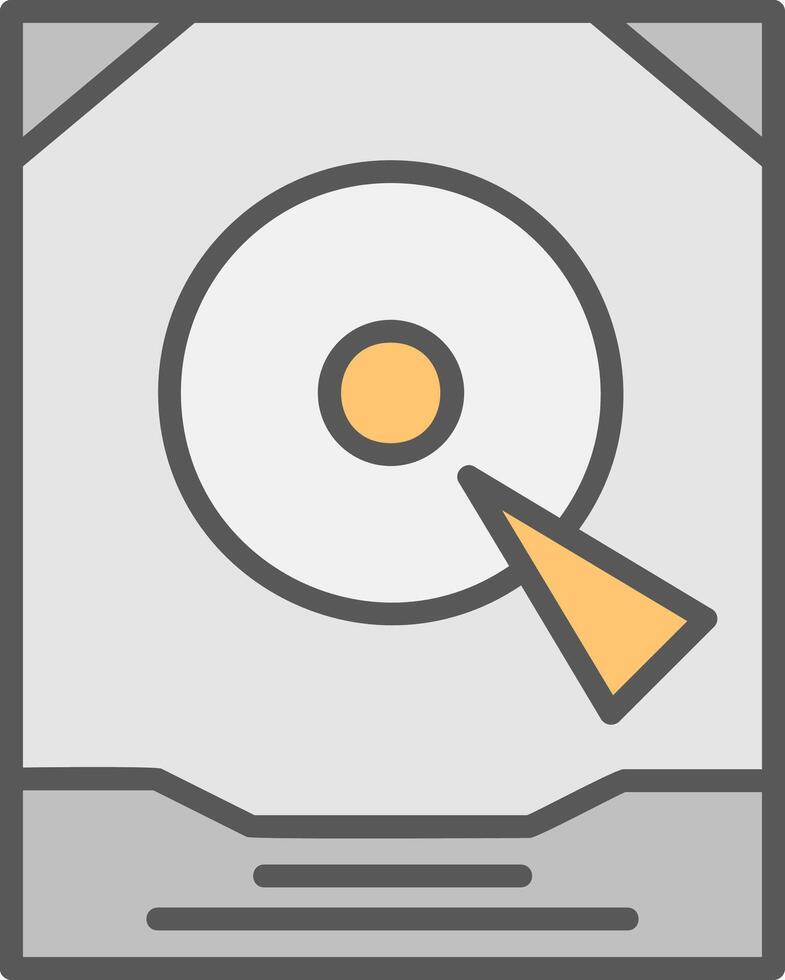 Harddrive Vector Icon