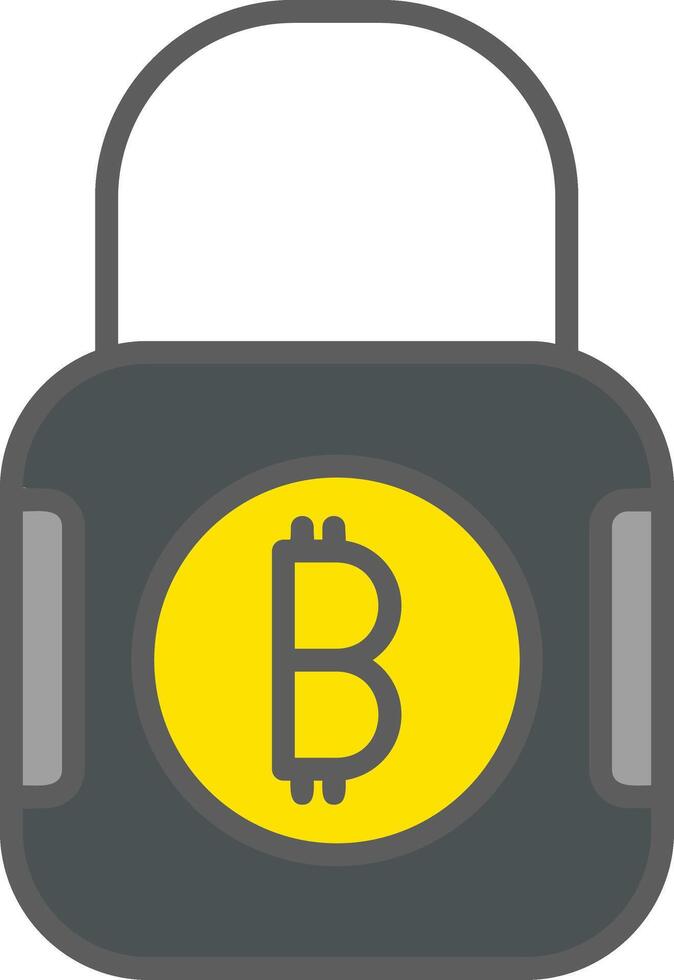 Paid Lock Vector Icon