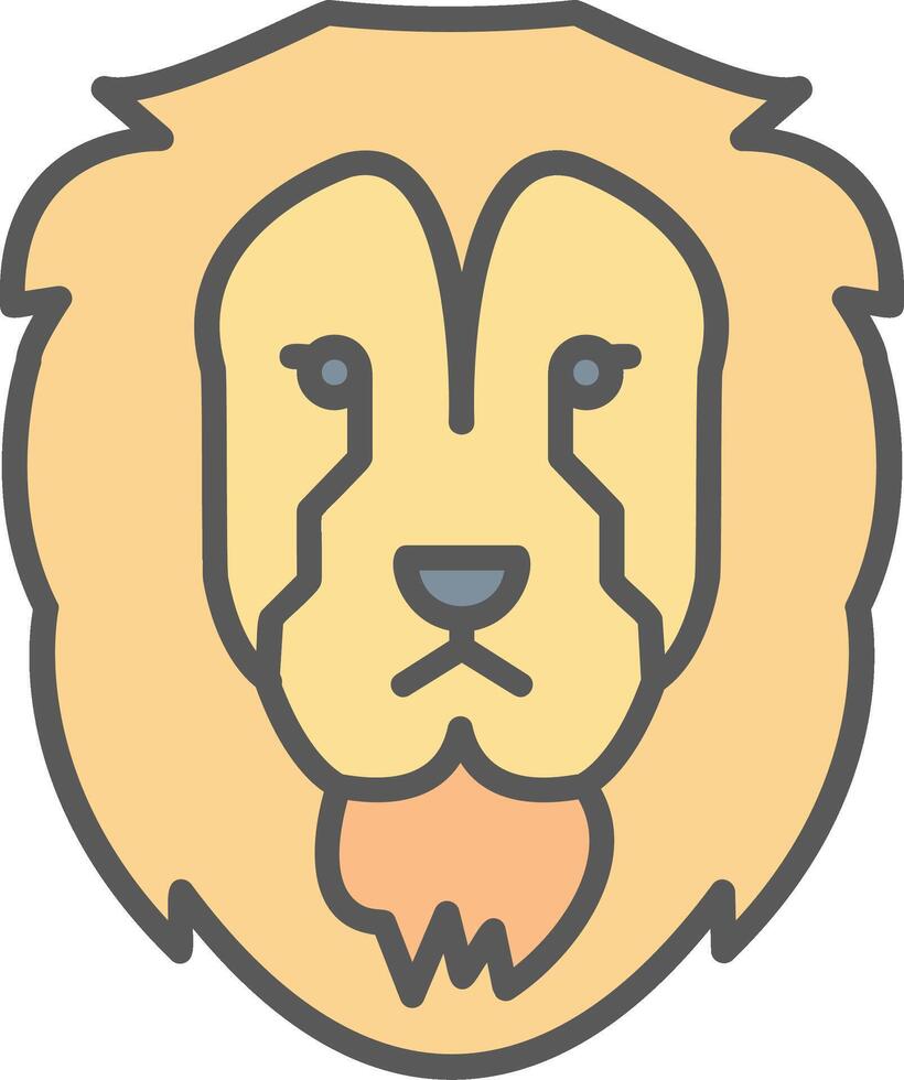 Lion Vector Icon